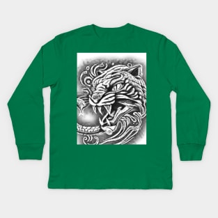 Cabeza  Dragon Kids Long Sleeve T-Shirt